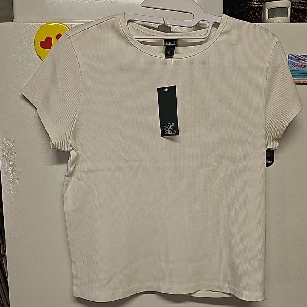 White Wild Fable Women's Top NWT